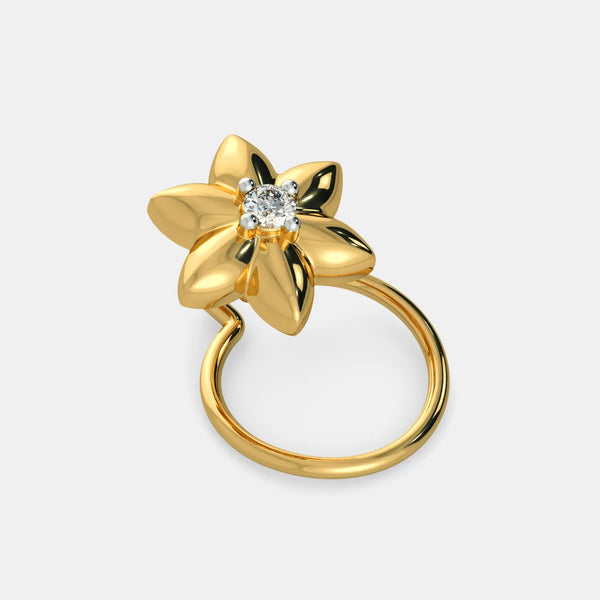 The Collective Flora Nose Pin - Aggarwal jewels