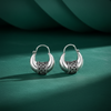 Royal Oxidized Silver Boy's Bali - Aggarwal jewels