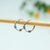 Trendy Unisex Silver Bali Earrings with Sleek Design - Aggarwal jewels