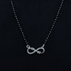 Leaf Infinity Silver Mangalsutra - Aggarwal jewels