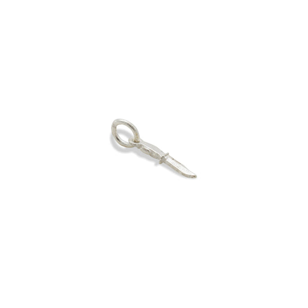 Silver Knife(chaku) Pendant With Chain - Aggarwal jewels