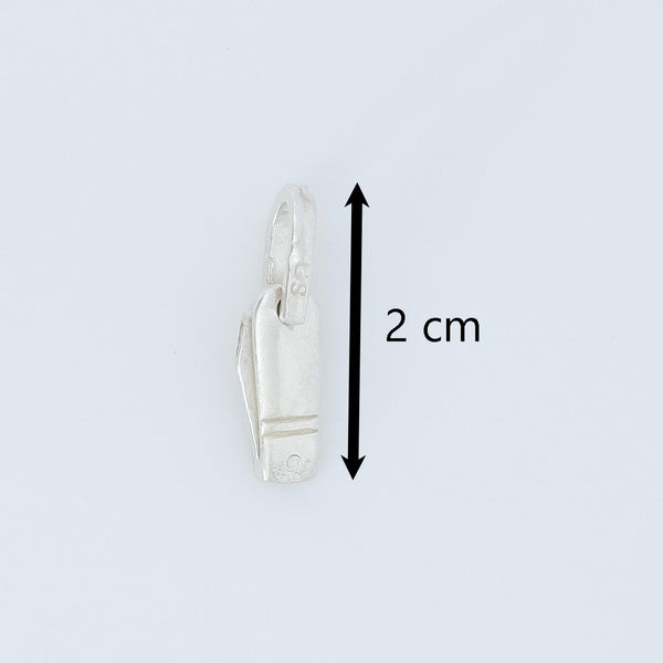 Silver Knife(chaku) Design Pendant - Aggarwal jewels