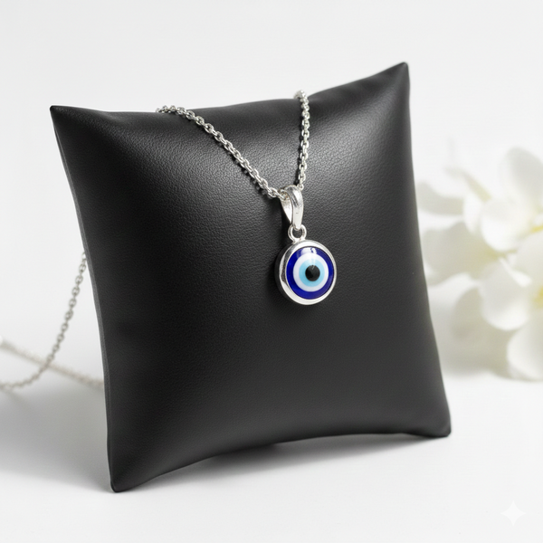 Evil Eye Daily Wear Pendant with Chain - Aggarwal jewels