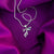 Silver Flute Pendant Intricate Modern Design - Aggarwal jewels