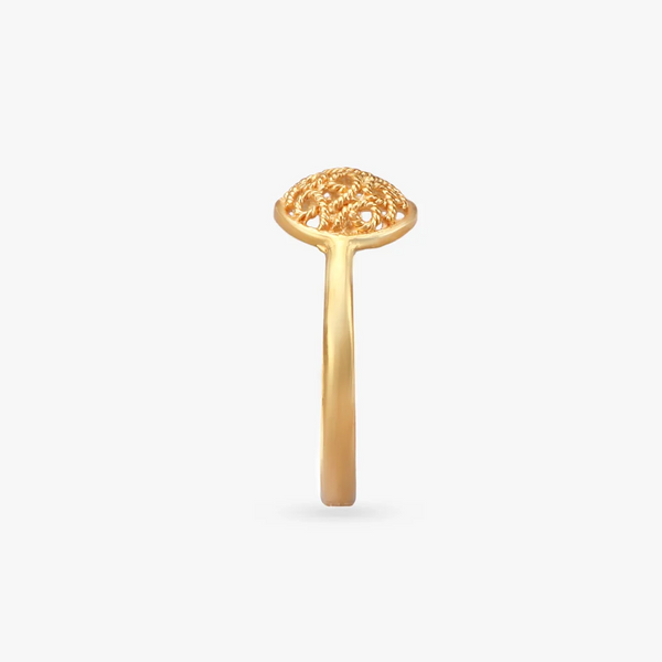 Delicate Details Gold Finger Ring for Kids - Aggarwal jewels