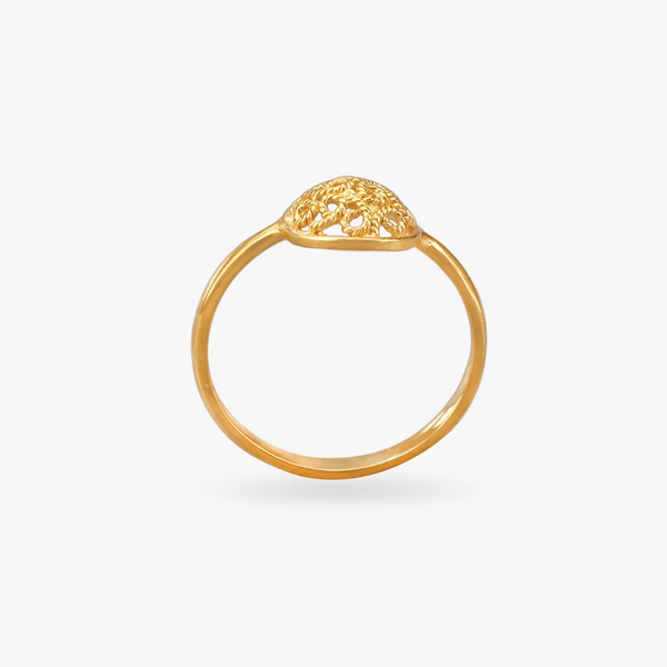 Delicate Details Gold Finger Ring for Kids - Aggarwal jewels