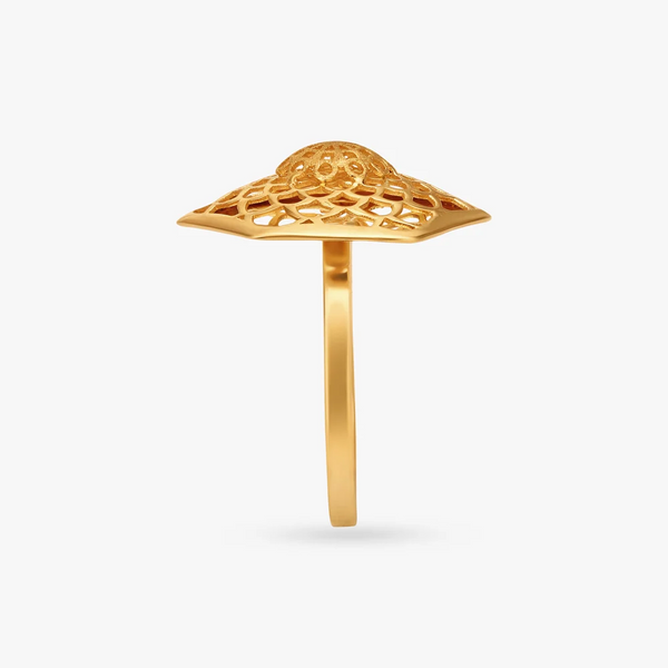 Graceful Charm Floral Ring - Aggarwal jewels