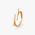 Linear Edge Gold Ring - Aggarwal jewels