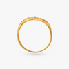 Petal Whisper Gold Ring - Aggarwal jewels