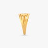 Lattice Flow Gold Ring - Aggarwal jewels