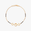 Circle Link Gold Bracelet - Aggarwal jewels