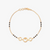 Circle Link Gold Bracelet - Aggarwal jewels