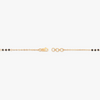 Circle Link Gold Bracelet - Aggarwal jewels