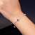 Nazar Charm Silver Evil Eye Bracelet