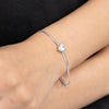 Silver Heart Charm Bracelet
