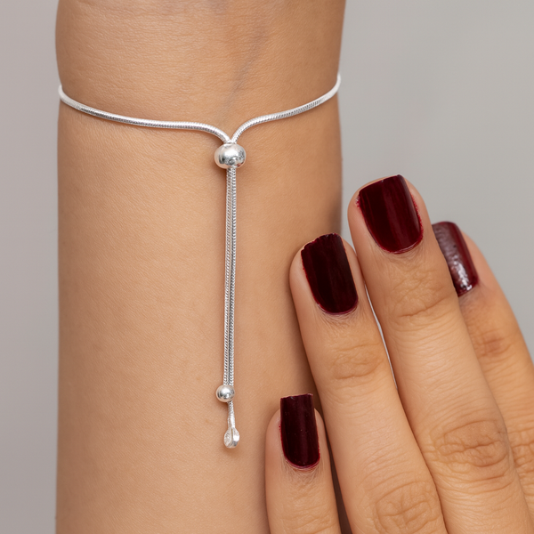 Good Luck Evil Eye Adjustable Bead Bracelet