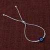 Good Luck Evil Eye Adjustable Bead Bracelet