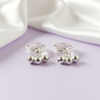 Plain Silver Toe Ring(Bichiya) with Hanging Ghungroo