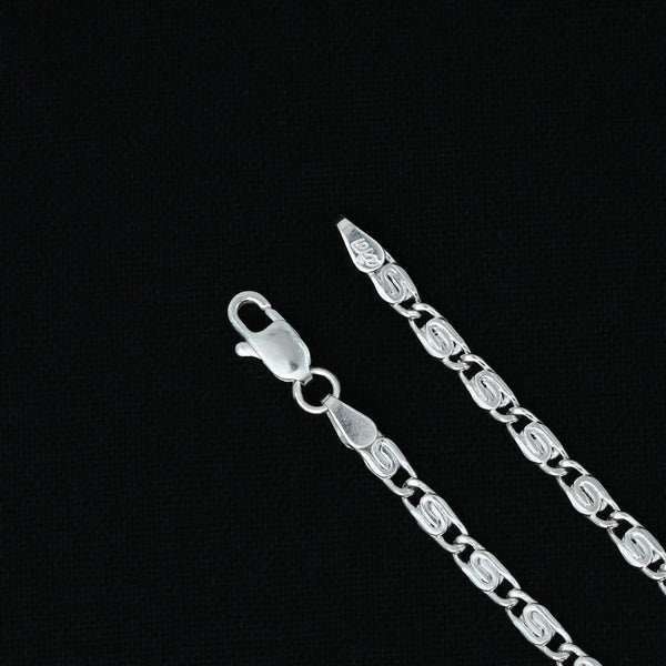Silver Connecting Chain for Boys