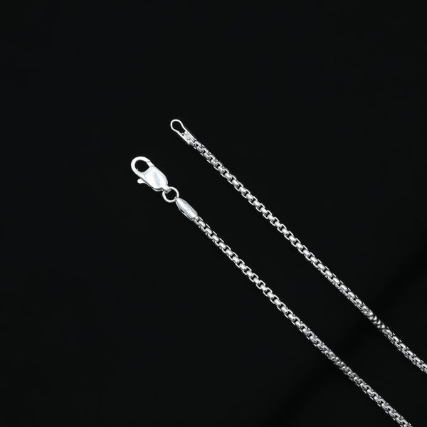 Silver Vintage Stylish Rolo Chain for Him - Aggarwal jewels