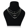 Glamorous Pearl Design Silver Chain Necklace for Women