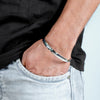 Sleek Silver Kada for Boys with a Masculine Touch - Aggarwal jewels