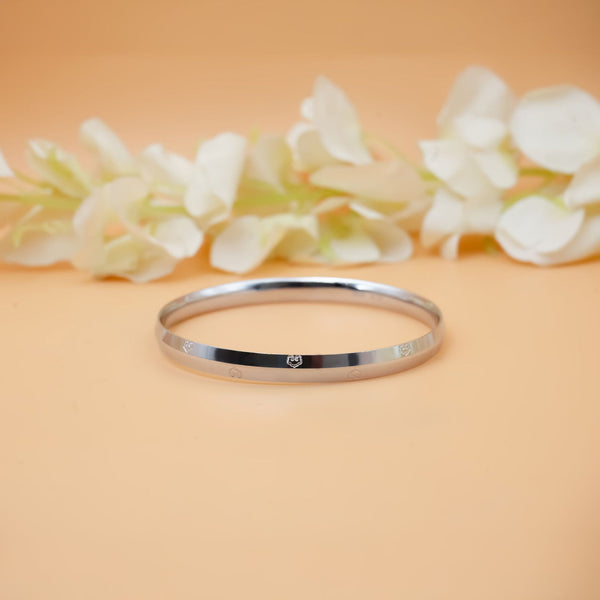 Sleek Silver Kada for Boys with a Masculine Touch - Aggarwal jewels