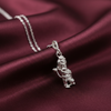 Sankat Mochan Hanuman Pendant in Pure Silver - Aggarwal jewels