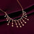Rose Gold Celebration Necklace - Aggarwal jewels