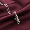 Sankat Mochan Hanuman Pendant in Pure Silver - Aggarwal jewels
