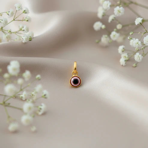 Silver Evil Eye Different Colors Pendant Necklace for Protection - Aggarwal jewels