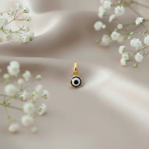 Silver Evil Eye Different Colors Pendant Necklace for Protection - Aggarwal jewels