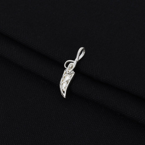 Silver Sword( talwar, chaku ) With Sheath Pendant - Aggarwal jewels
