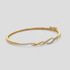 The Evita Oval Bangle